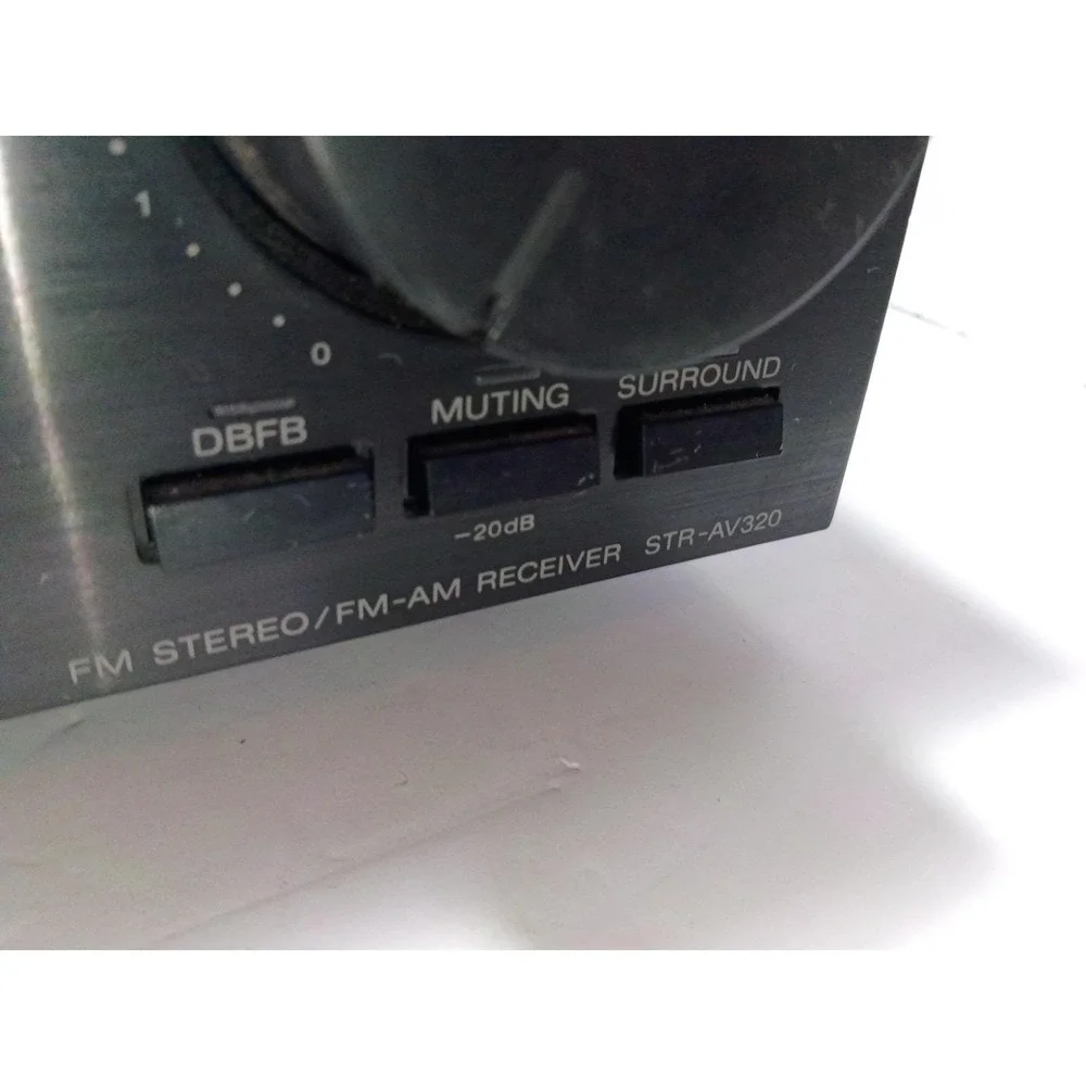 Sony STR-AV320 FM/AM/Video AV Control Center 2 Channel Stereo Receiver Tested